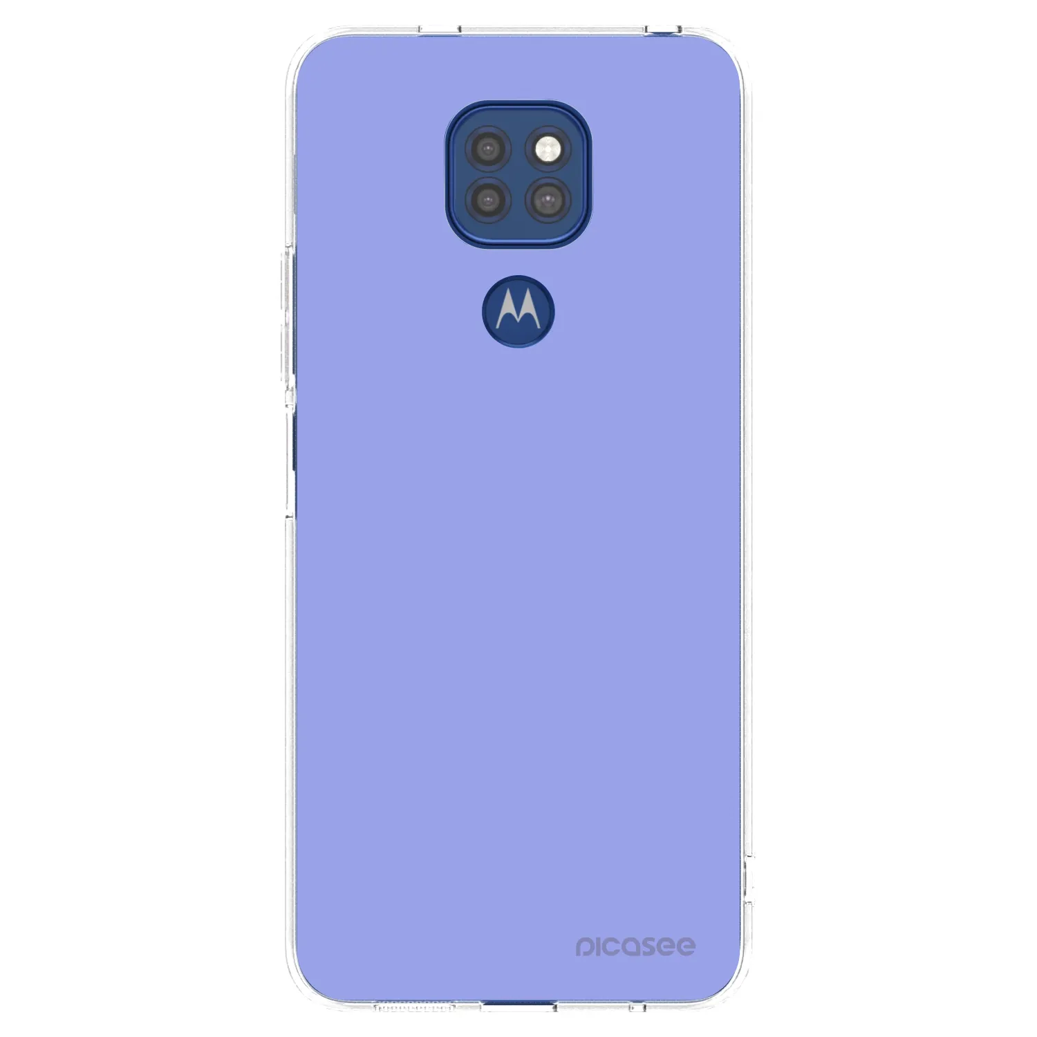 Picasee silikonový průhledný obal pro Motorola Moto G9 Play - Sky Whisper