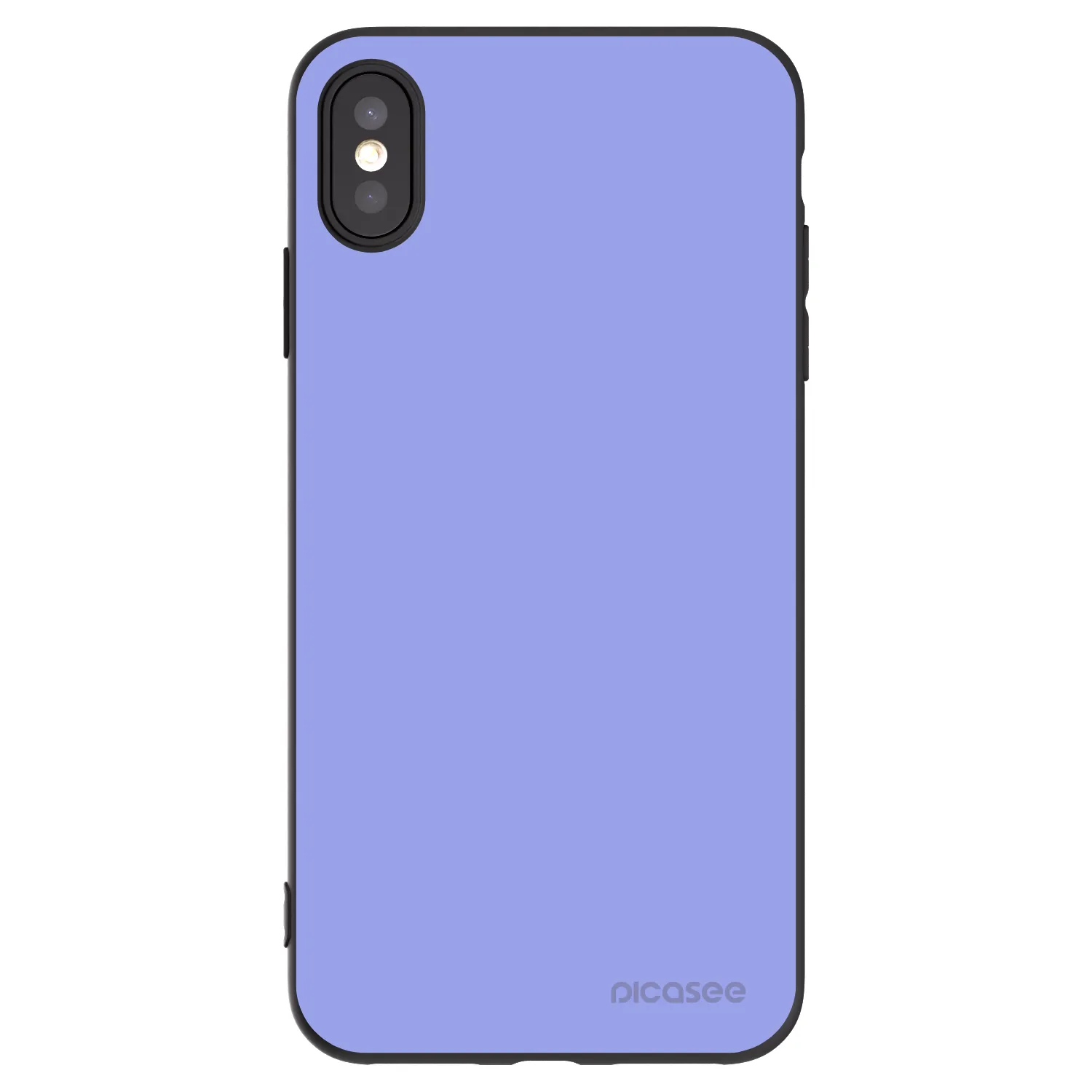 Picasee silikonový černý obal pro Apple iPhone XS Max - Sky Whisper