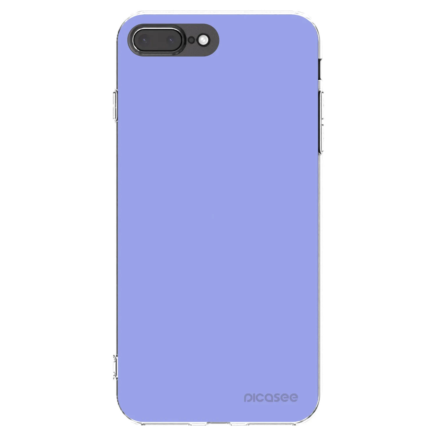 Picasee silikonový průhledný obal pro Apple iPhone 7 Plus - Sky Whisper