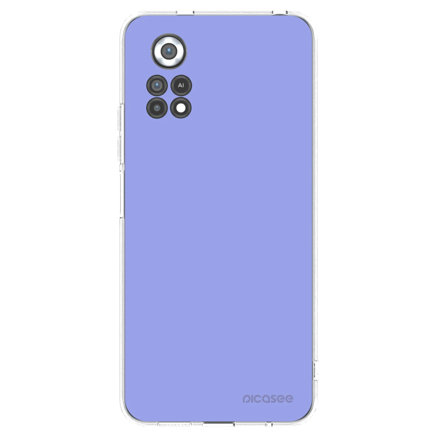 Picasee silikonový průhledný obal pro Xiaomi Poco X4 Pro 5G - Sky Whisper