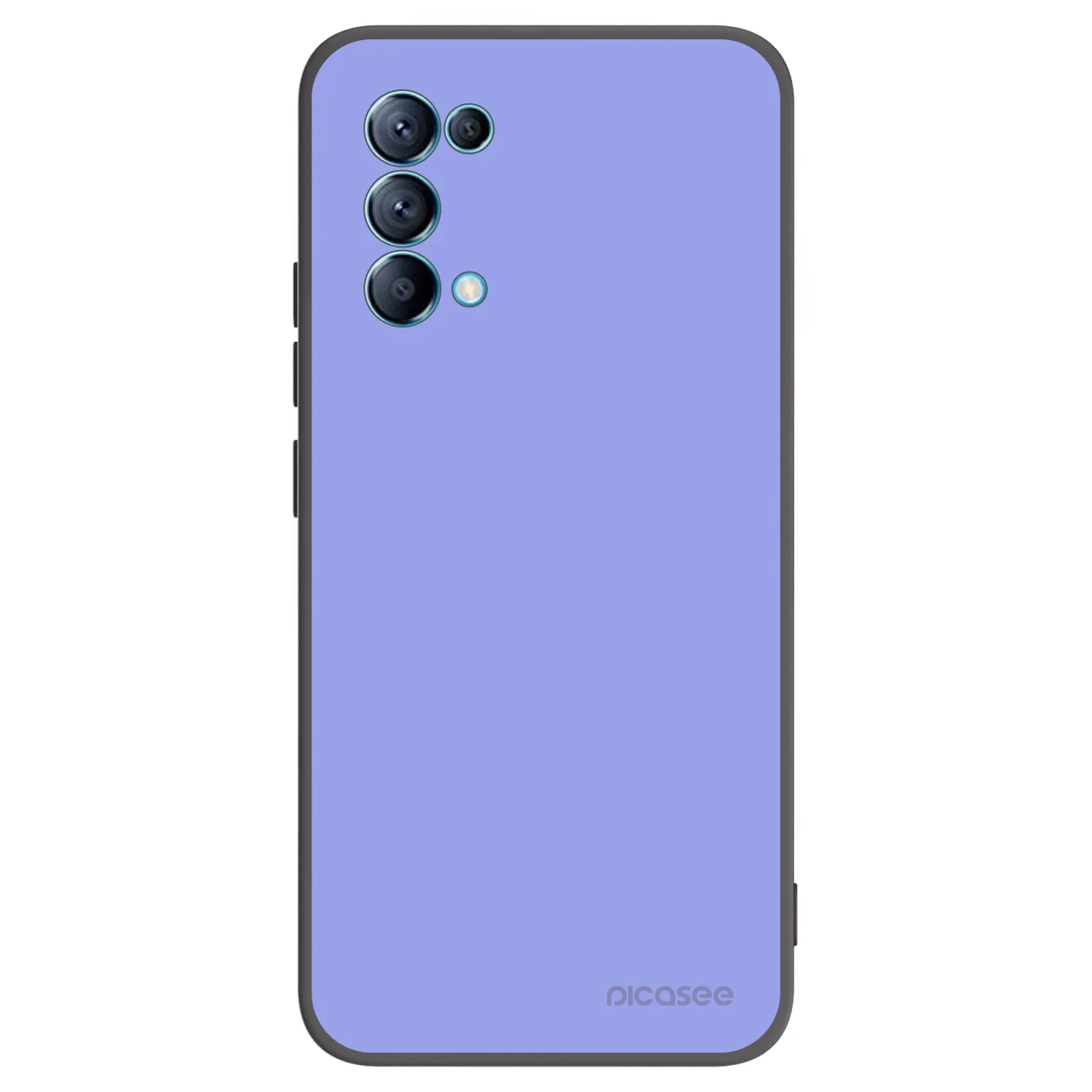 Picasee silikonový černý obal pro OPPO Reno 5 5G - Sky Whisper