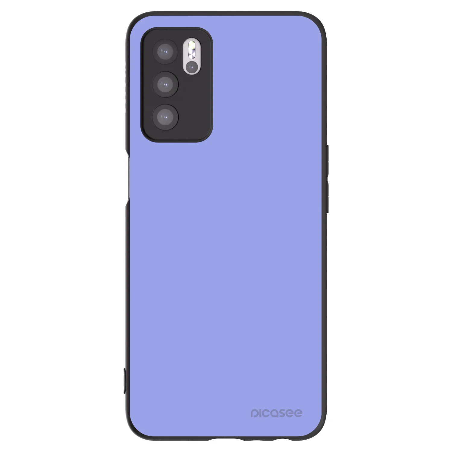 Picasee silikonový černý obal pro OPPO A16s - Sky Whisper