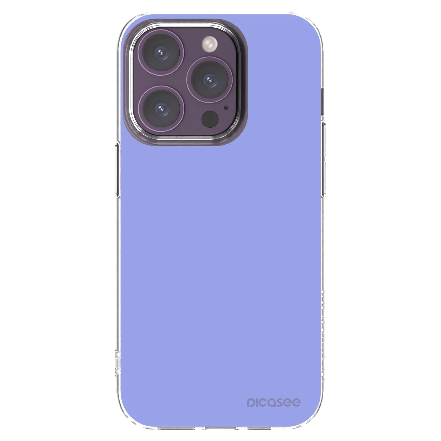 Picasee silikonový průhledný obal pro Apple iPhone 14 Pro - Sky Whisper