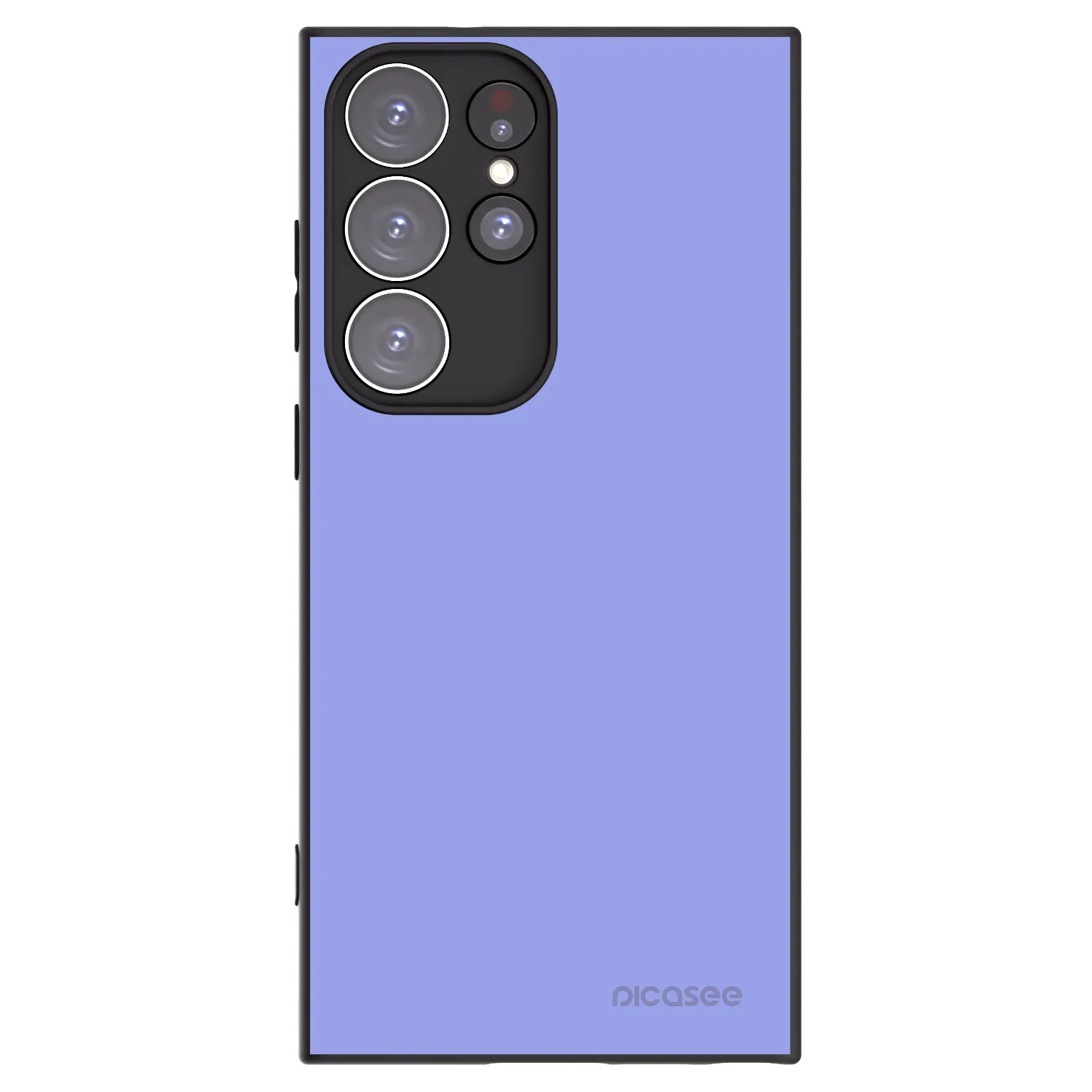 Picasee silikonový černý obal pro Samsung Galaxy S23 Ultra 5G - Sky Whisper