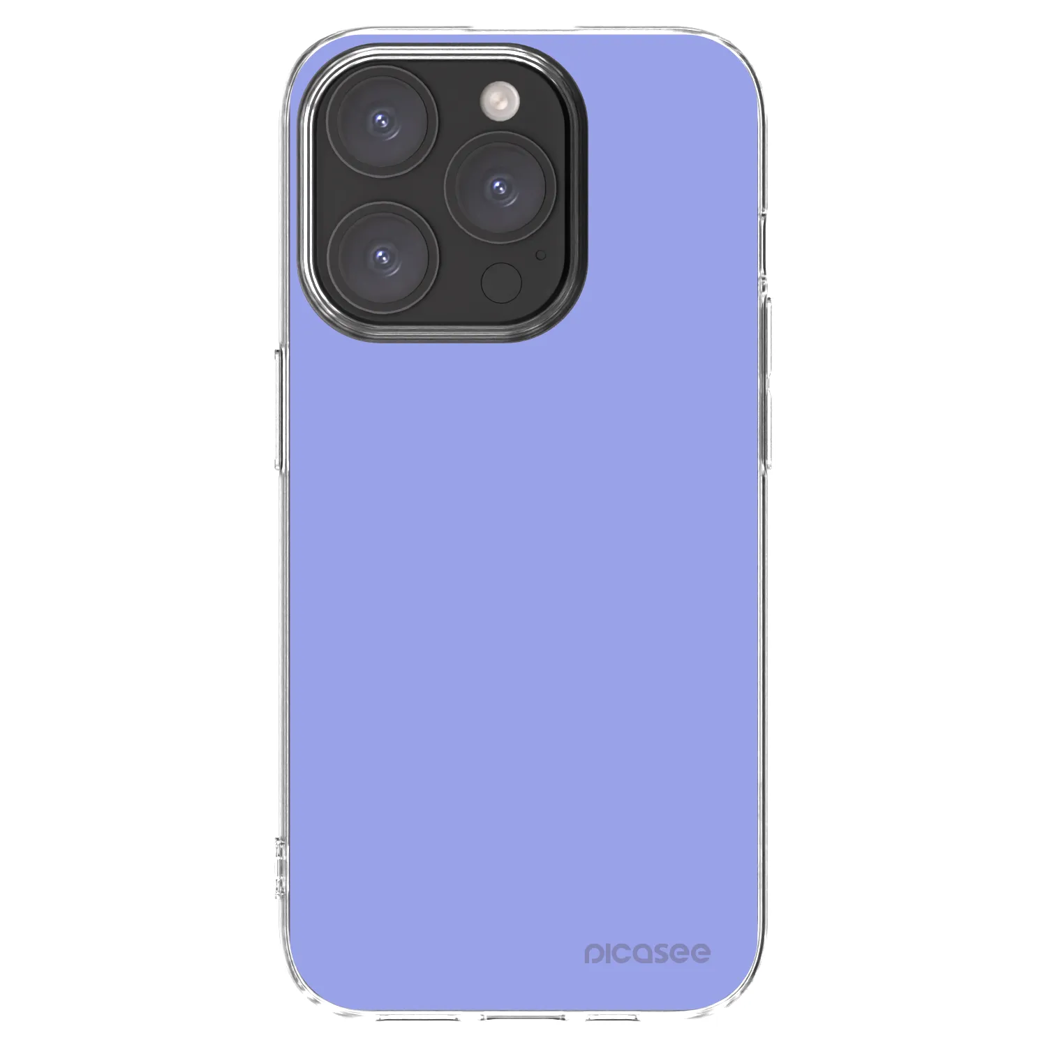 Picasee silikonový průhledný obal pro Apple iPhone 15 Pro - Sky Whisper