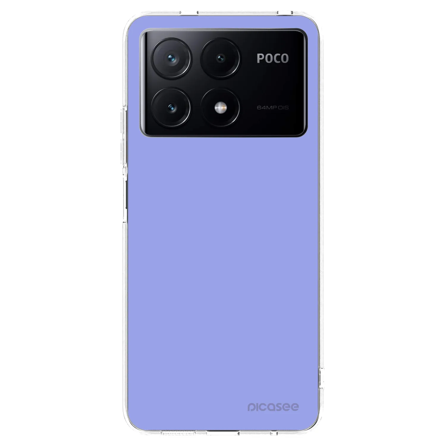 Picasee silikonový průhledný obal pro Xiaomi Poco X6 Pro - Sky Whisper