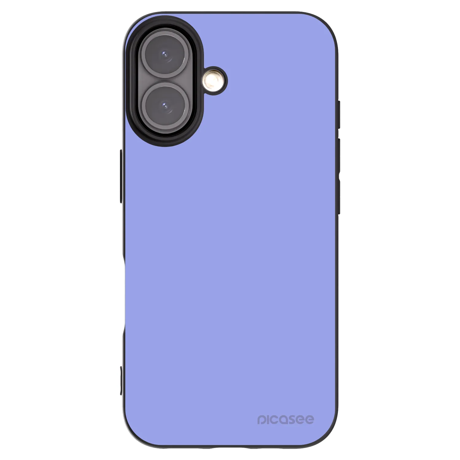 Picasee silikonový černý obal pro Apple iPhone 16 - Sky Whisper
