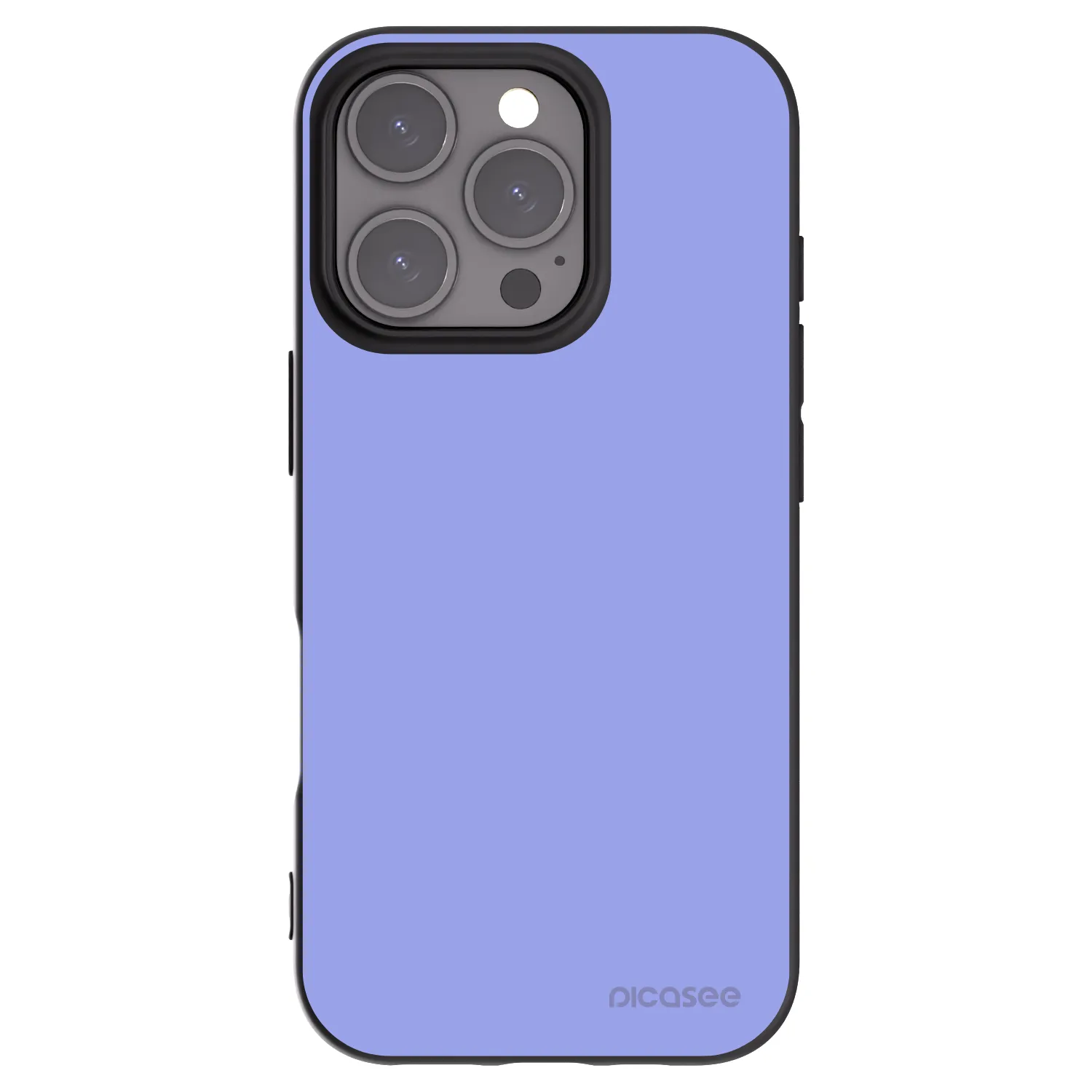 Picasee silikonový černý obal pro Apple iPhone 16 Pro - Sky Whisper