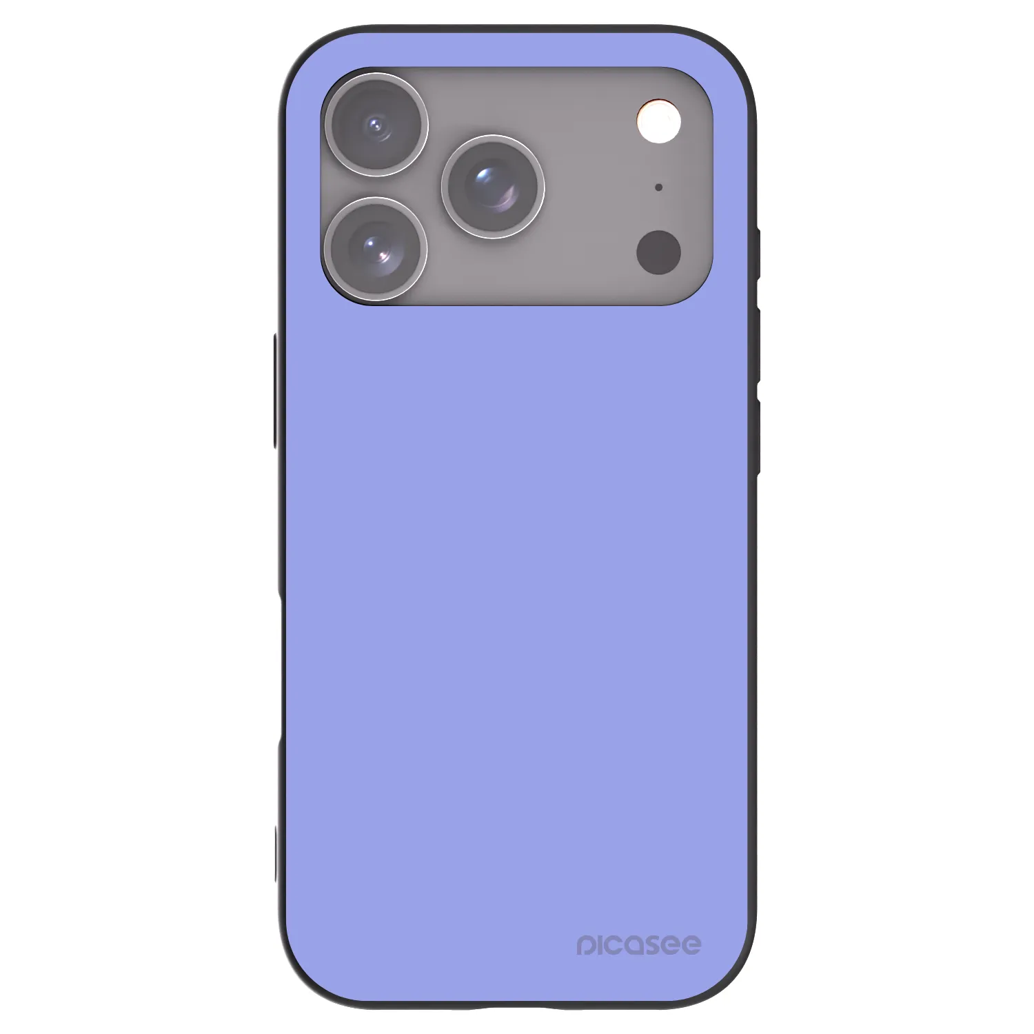Picasee silikonový černý obal pro Apple iPhone 17 Pro - Sky Whisper