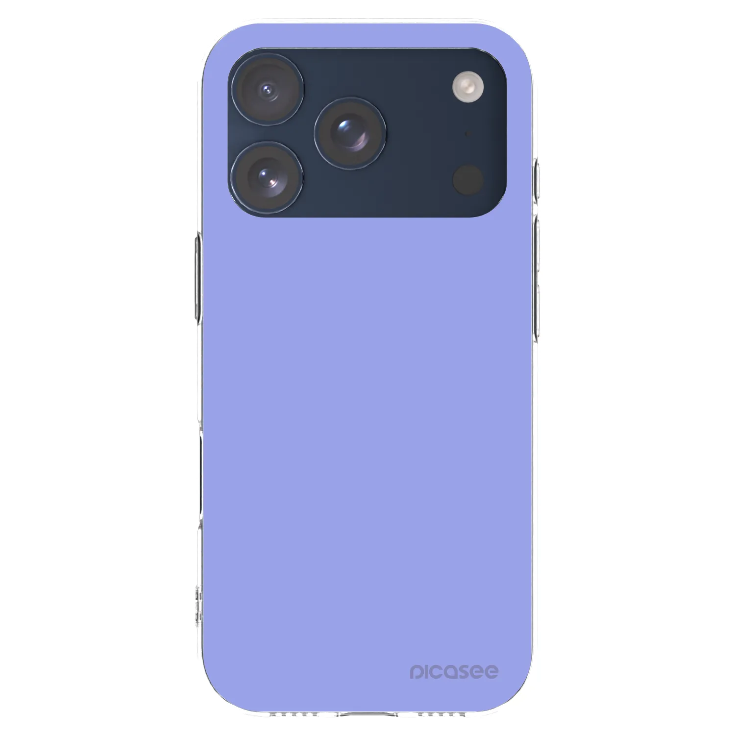 Picasee silikonový průhledný obal pro Apple iPhone 17 Pro - Sky Whisper