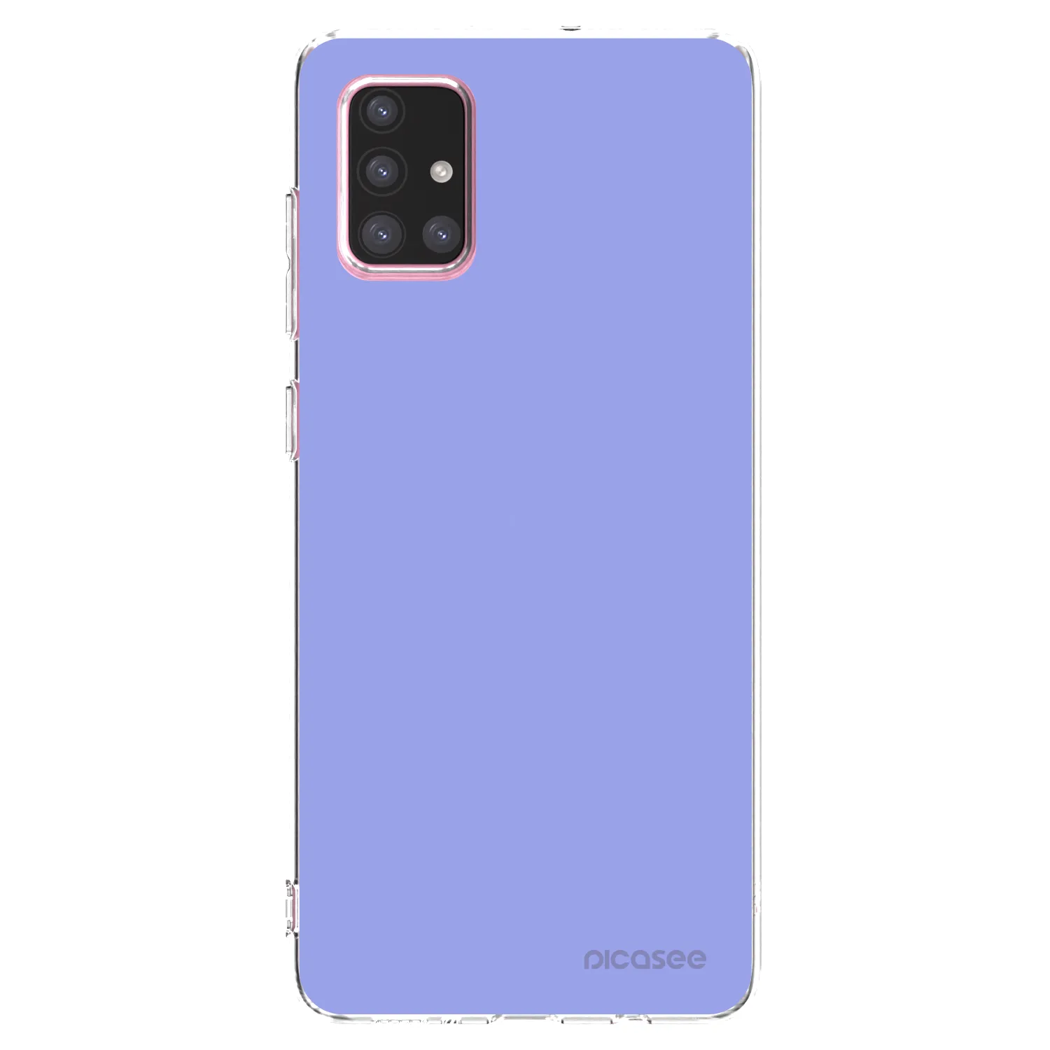 Picasee silikonový průhledný obal pro Samsung Galaxy A71 A715F - Sky Whisper