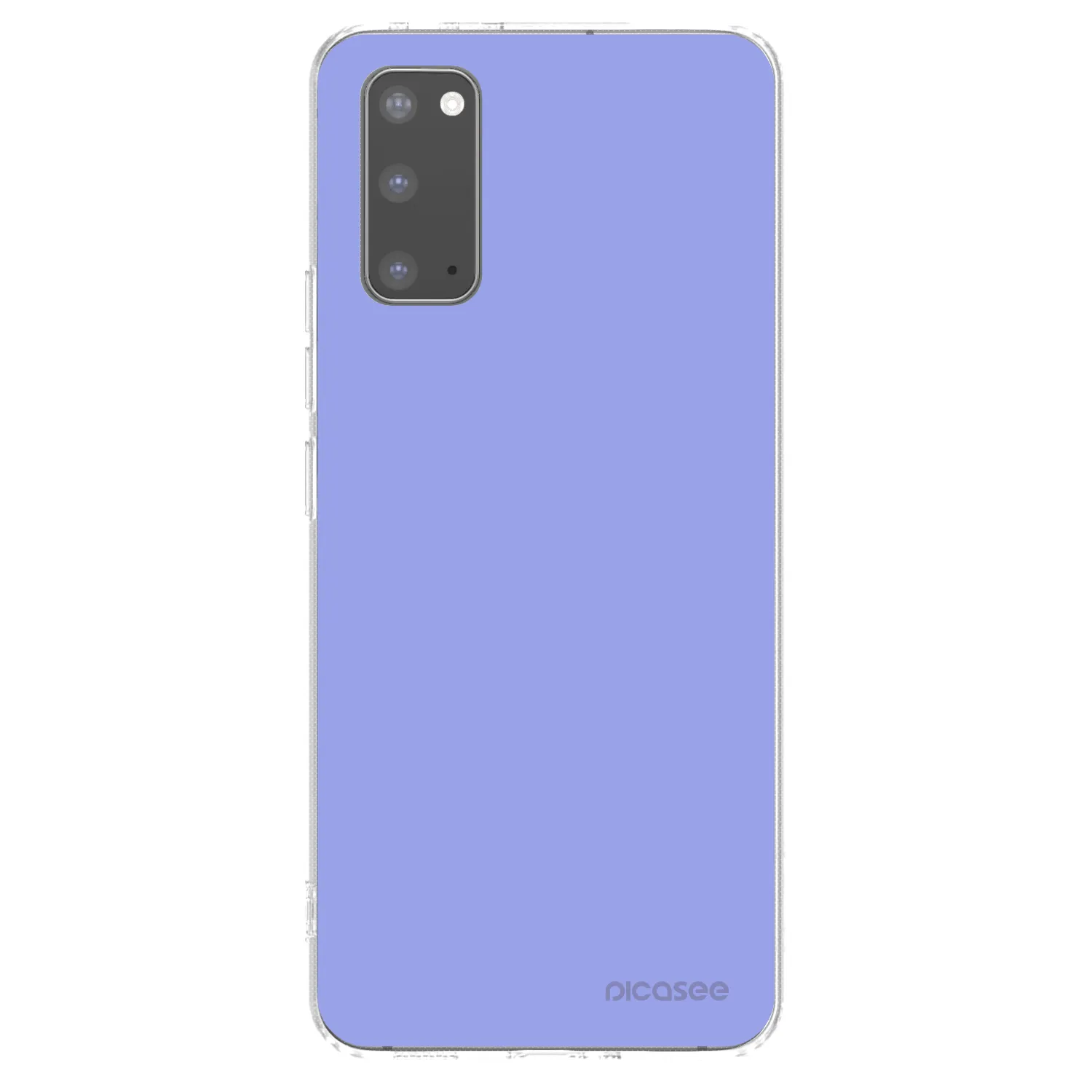 Picasee silikonový průhledný obal pro Samsung Galaxy S20 G980F - Sky Whisper