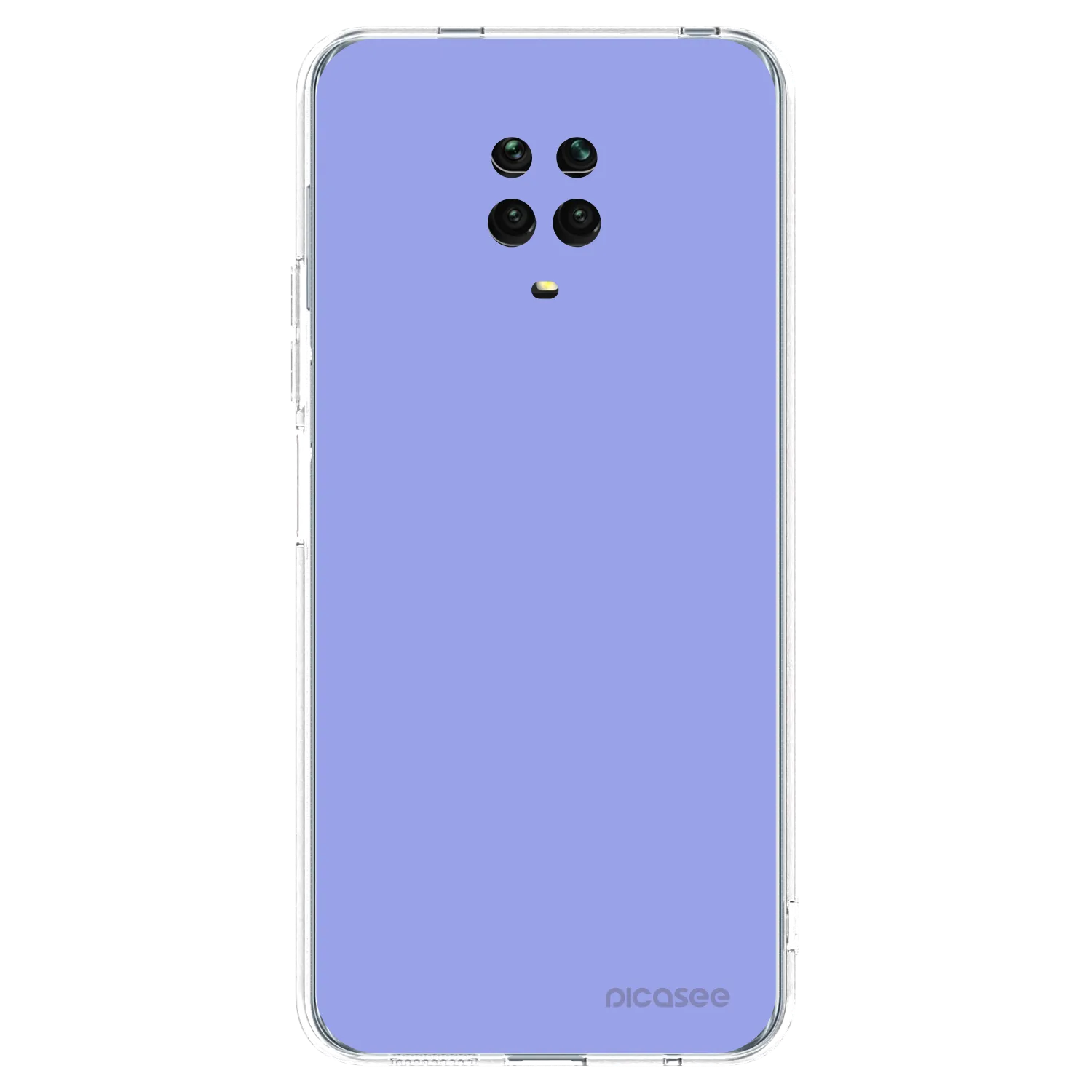 Picasee silikonový průhledný obal pro Xiaomi Redmi Note 9 Pro - Sky Whisper
