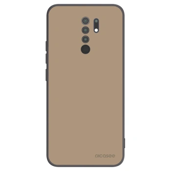 Picasee silikonový černý obal pro Xiaomi Redmi 9 - Soft Sand