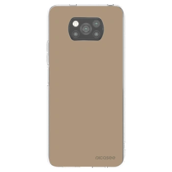 Picasee silikonový černý obal pro Xiaomi Poco X3 - Soft Sand