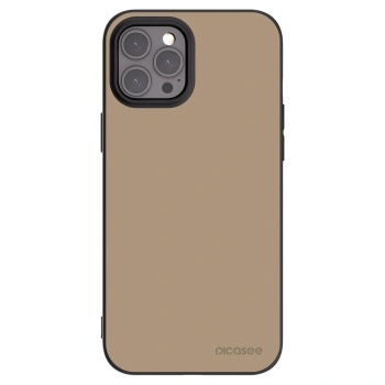 Picasee silikonový černý obal pro Apple iPhone 12 Pro Max - Soft Sand