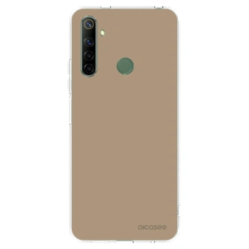 Picasee silikonový průhledný obal pro Realme 6i - Soft Sand