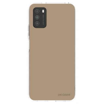 Picasee silikonový průhledný obal pro Xiaomi Poco M3 - Soft Sand