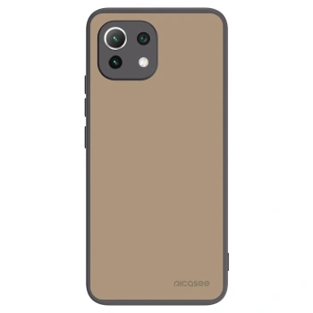 Picasee silikonový černý obal pro Xiaomi Mi 11 Lite - Soft Sand