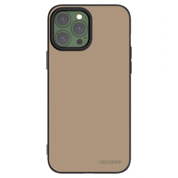 Picasee silikonový černý obal pro Apple iPhone 13 Pro Max - Soft Sand