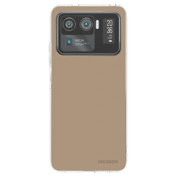 Picasee silikonový průhledný obal pro Xiaomi Mi 11 Ultra - Soft Sand