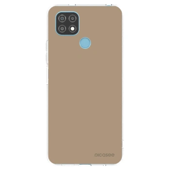 Picasee silikonový průhledný obal pro Realme C21 - Soft Sand