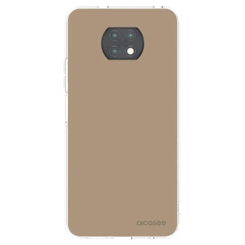 Picasee silikonový průhledný obal pro Xiaomi Redmi Note 9T - Soft Sand