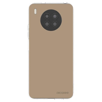 Picasee silikonový průhledný obal pro Huawei Nova 8i - Soft Sand