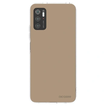 Picasee silikonový průhledný obal pro Xiaomi Poco M3 Pro 5G - Soft Sand