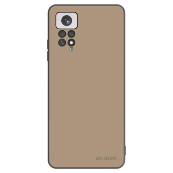Picasee silikonový černý obal pro Xiaomi Redmi Note 11 - Soft Sand