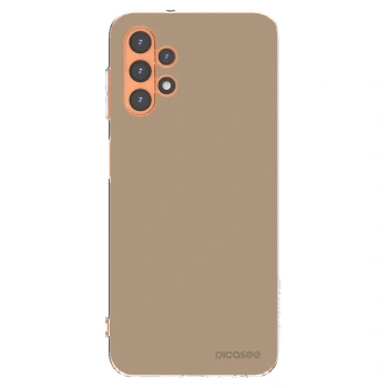 Picasee silikonový průhledný obal pro Samsung Galaxy A13 4G A135 - Soft Sand
