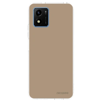 Picasee silikonový průhledný obal pro Vivo Y01 - Soft Sand