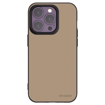 Picasee silikonový černý obal pro Apple iPhone 14 Pro - Soft Sand