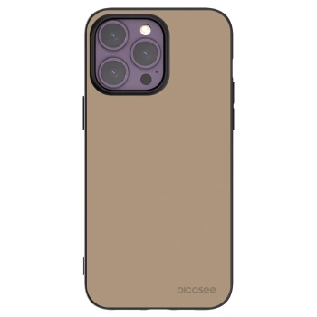 Picasee silikonový černý obal pro Apple iPhone 14 Pro Max - Soft Sand