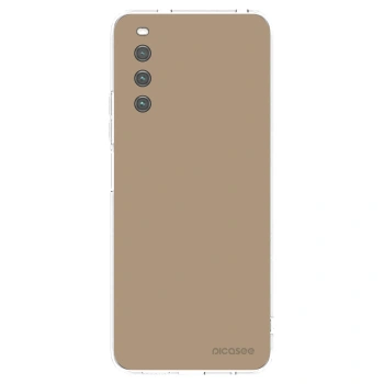 Picasee silikonový průhledný obal pro Sony Xperia 10 IV 5G - Soft Sand