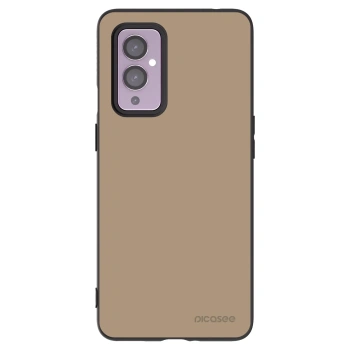 Picasee silikonový černý obal pro OnePlus 9 - Soft Sand