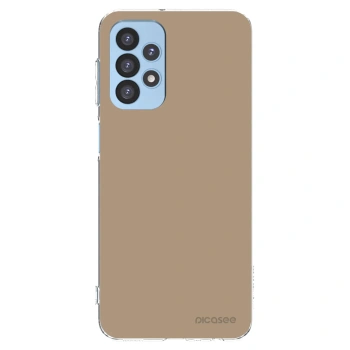 Picasee silikonový průhledný obal pro Samsung Galaxy A23 A235F 4G - Soft Sand