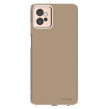 Picasee silikonový průhledný obal pro Motorola Moto G32 - Soft Sand