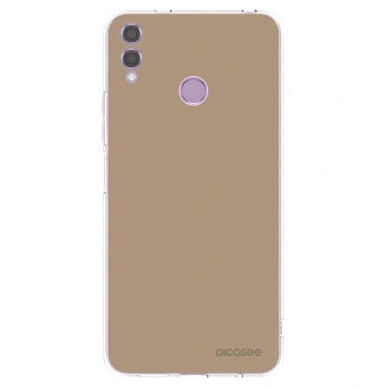 Picasee silikonový průhledný obal pro Honor 8X - Soft Sand