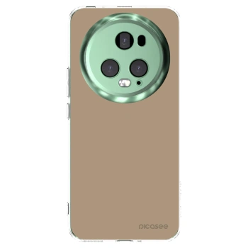 Picasee silikonový průhledný obal pro Honor Magic5 Pro - Soft Sand