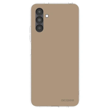 Picasee silikonový průhledný obal pro Samsung Galaxy A04s A047F - Soft Sand