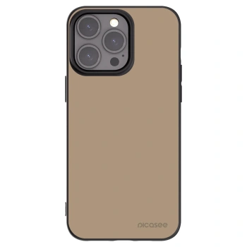 Picasee silikonový černý obal pro Apple iPhone 15 Pro Max - Soft Sand
