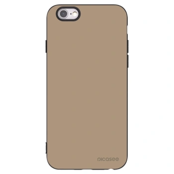 Picasee silikonový černý obal pro Apple iPhone 6/6S - Soft Sand