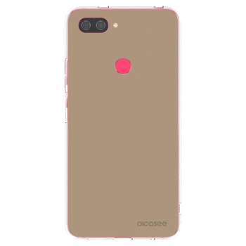 Picasee silikonový průhledný obal pro Xiaomi Mi 8 Lite - Soft Sand