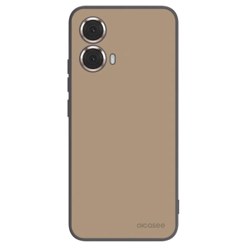 Picasee silikonový černý obal pro Motorola Moto G85 - Soft Sand