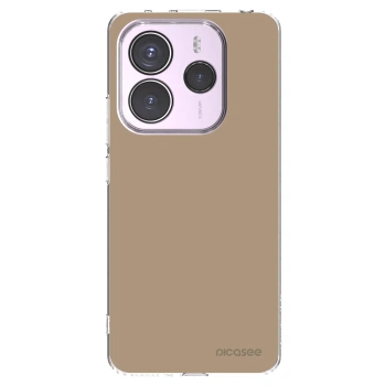 Picasee silikonový průhledný obal pro Xiaomi Redmi Note 14 5G - Soft Sand