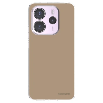 Picasee silikonový průhledný obal pro Xiaomi Redmi Note 14 4G - Soft Sand