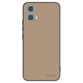 Picasee silikonový černý obal pro Motorola Moto G34 5G - Soft Sand