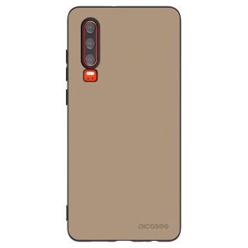Picasee silikonový černý obal pro Huawei P30 - Soft Sand