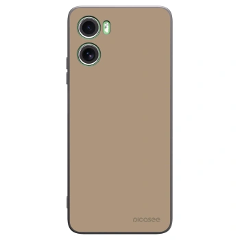 Picasee silikonový černý obal pro Motorola Moto G06 - Soft Sand